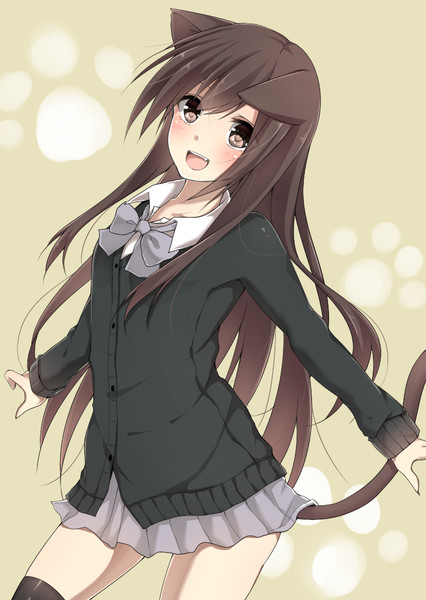 茶髪ロング ニコニコ静画 イラスト