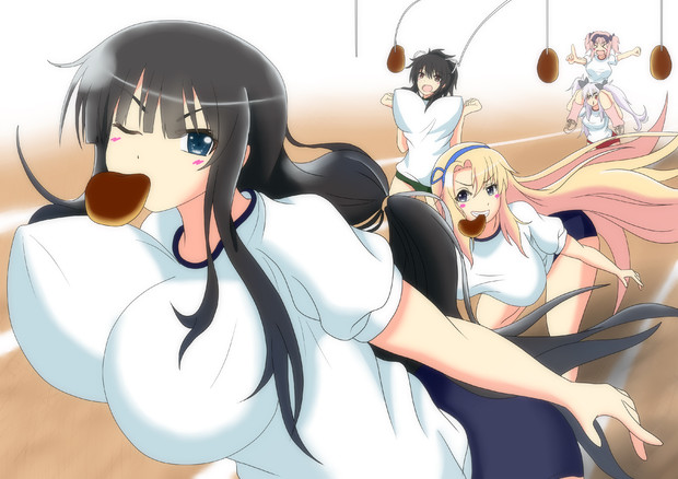 半蔵パン食い競争 Mts 09 さんのイラスト ニコニコ静画 イラスト