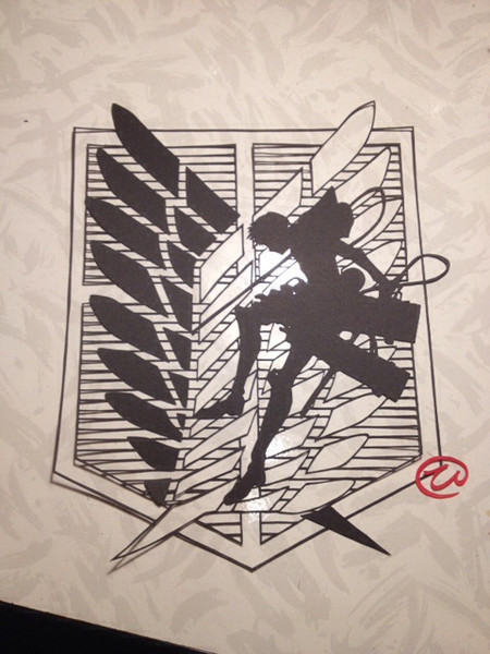 切り絵 進撃の巨人 ひろ さんのイラスト ニコニコ静画 イラスト