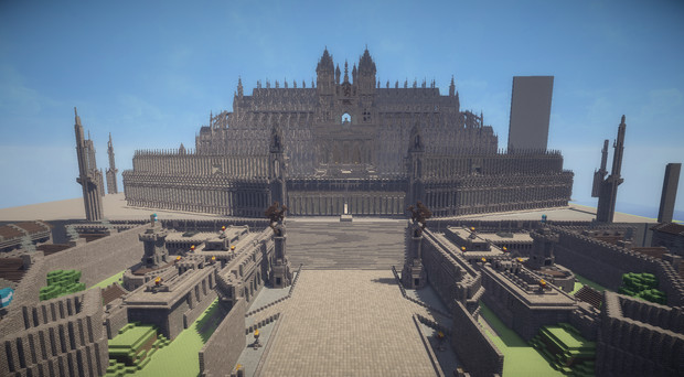 Minecraft 建築中の大聖堂５７ 建築部 As さんのイラスト