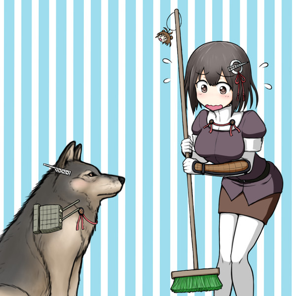 足柄 Lv 99 With 飼育員羽黒さん 公 さんのイラスト ニコニコ静画 イラスト