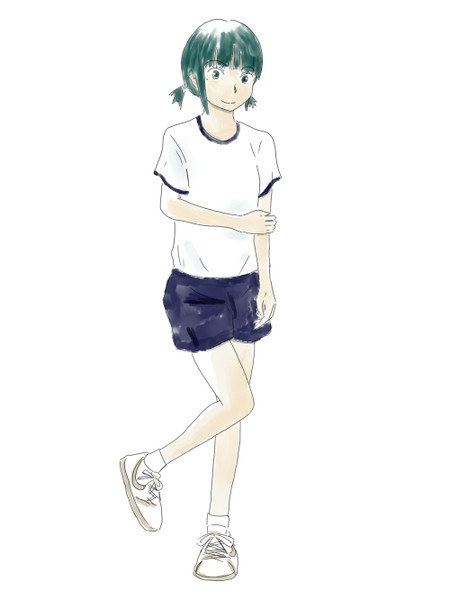 体操服を着た女子中学生 なつき さんのイラスト ニコニコ静画 イラスト