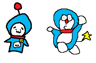 オラエモンとしょぼえもん ニコニコ静画 イラスト