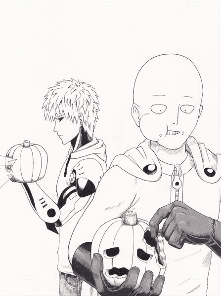ワンパンマンでハロウィン Yuito さんのイラスト ニコニコ静画 イラスト