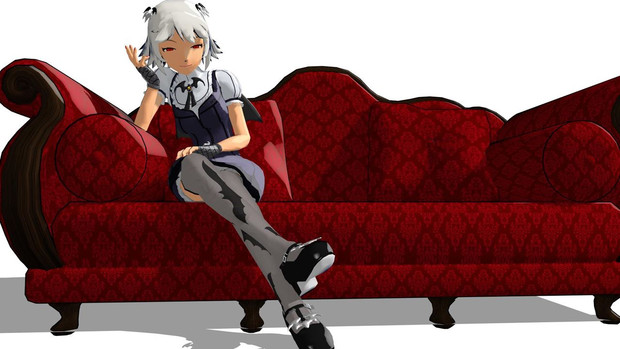 Mmd 白と赤 Hokkaidows さんのイラスト ニコニコ静画 イラスト