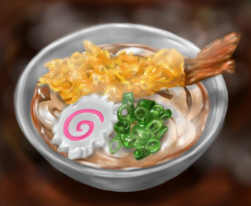 てんぷらうどん！！