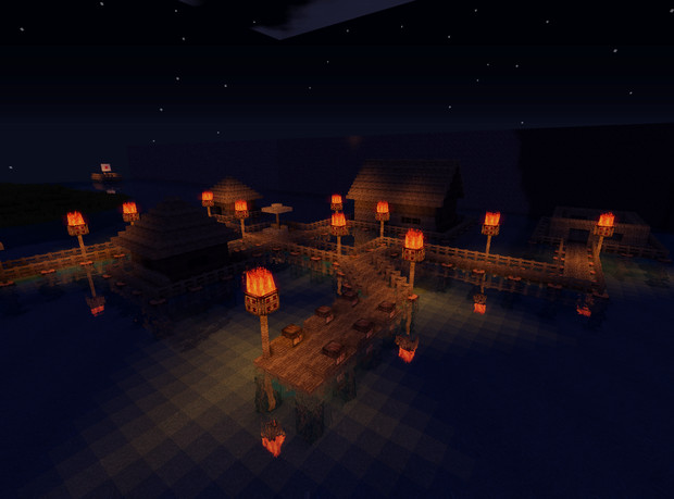 【Minecraft】256×256の諸島～その4.midnight～