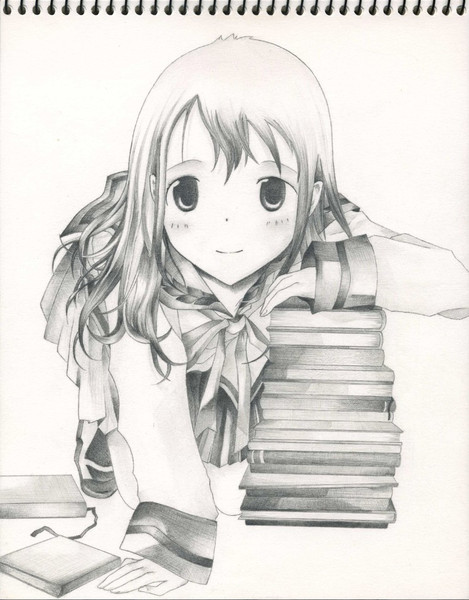 文学少女 菜乃 たつみん さんのイラスト ニコニコ静画 イラスト