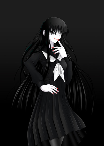 黒⑦羽衣狐 / TK@豚熊 さんのイラスト - ニコニコ静画(イラスト)
