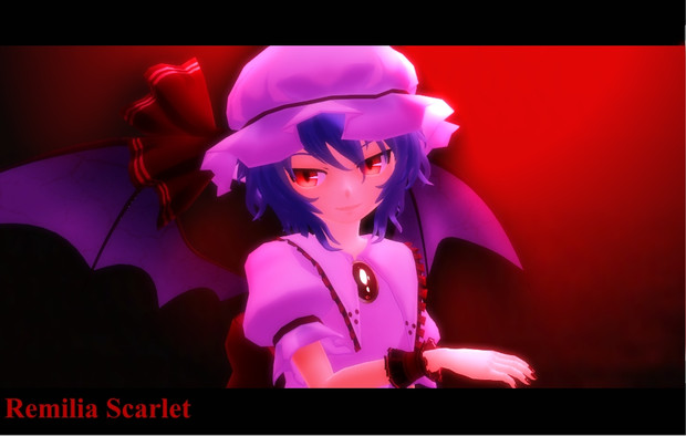 東方 レミリア スカーレット Mmd ぽんず さんのイラスト ニコニコ静画 イラスト