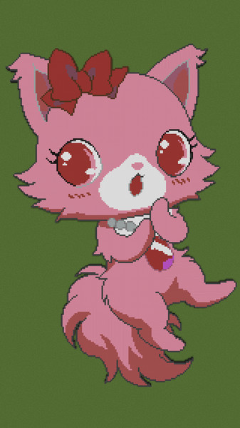 Minecraft ドット絵 ガーネット ジュエルペット にちは さんのイラスト ニコニコ静画 イラスト