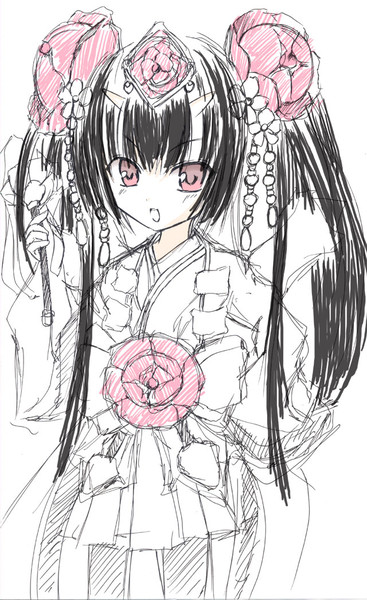 チェインクロニクルのツル姫書いてみた プチ ショコラ621 さんのイラスト ニコニコ静画 イラスト