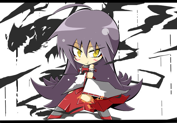 マウス絵で描いて見たシリーズ 先代巫女は物理可愛いの巻 Hiro さんのイラスト ニコニコ静画 イラスト