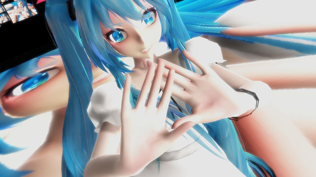 Mmd 壁紙用ミクさん ラインハルト さんのイラスト ニコニコ静画 イラスト