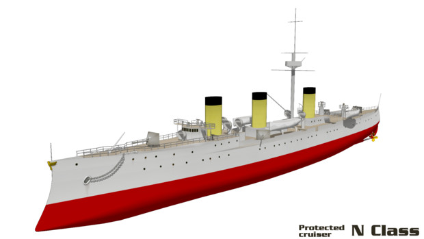 N級防護巡洋艦 / ハナ さんのイラスト ニコニコ静画 (イラスト)