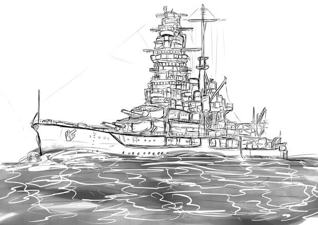 戦艦 榛名 Kaki さんのイラスト ニコニコ静画 イラスト