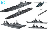 MMD用モブ巡洋艦隊セット