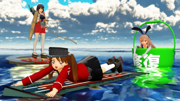 艦これ お風呂セット Masamasa さんのイラスト ニコニコ静画 イラスト