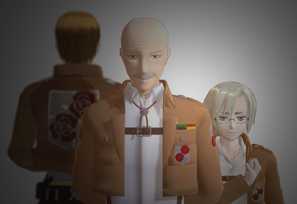 進撃のmmd 司令 にいめことは さんのイラスト ニコニコ静画 イラスト