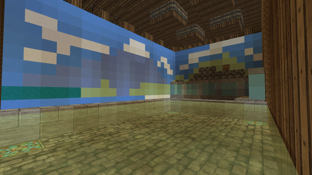 Minecraft 銭湯 南瓜 さんのイラスト ニコニコ静画 イラスト