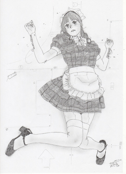 壊れかけのアンドロイド メイド型 たむちんb しゅうじゅ さんのイラスト ニコニコ静画 イラスト