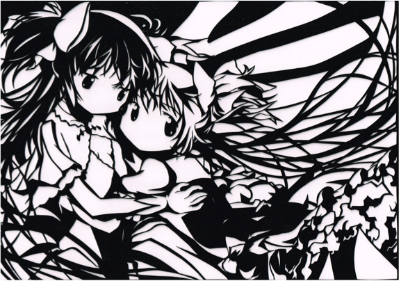 切り絵 まどマギ まーるにんじん さんのイラスト ニコニコ静画 イラスト