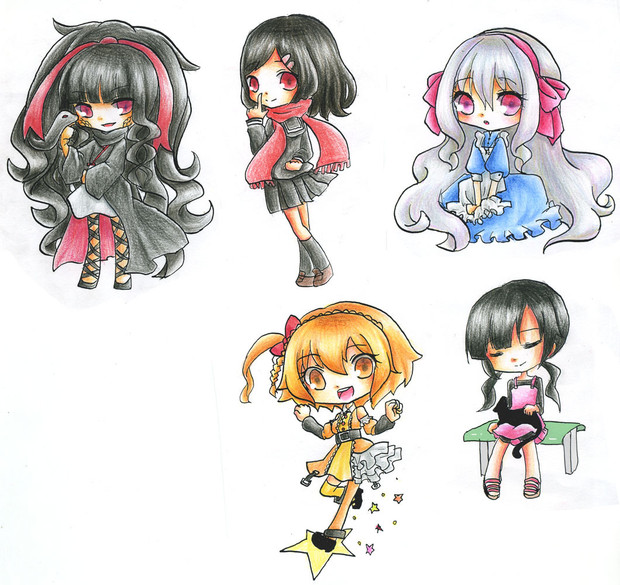 カゲプロ女子 珀露 さんのイラスト ニコニコ静画 イラスト