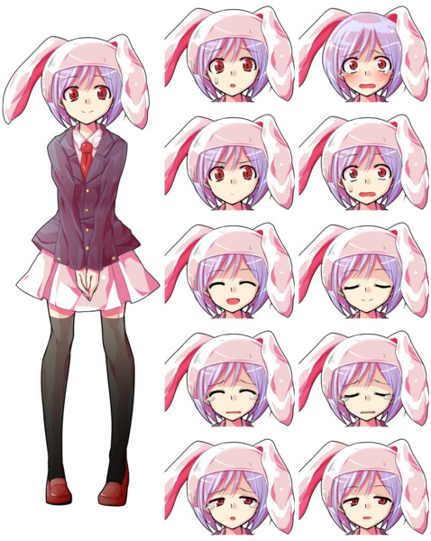 東方立ち絵ニコニコアップル
