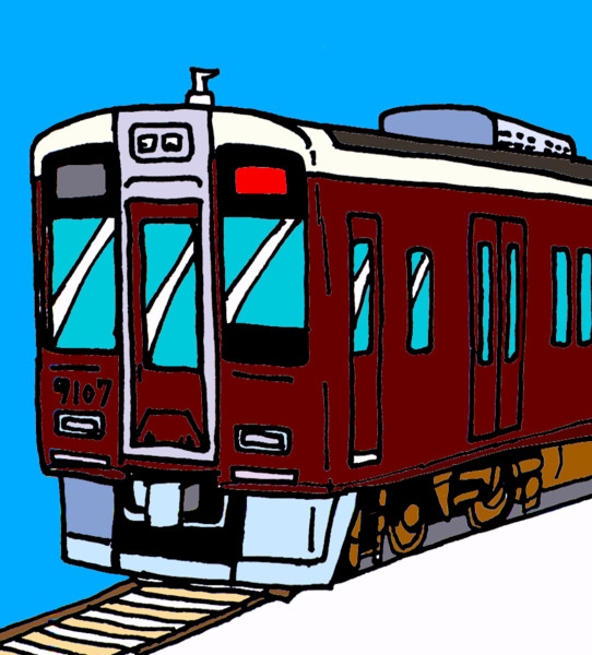 阪急電鉄7000系7007f 長野準急 さんのイラスト ニコニコ静画 イラスト