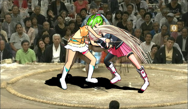 13年秋場所 稀勢の里 日馬富士の立会い Alstorm00 さんのイラスト ニコニコ静画 イラスト