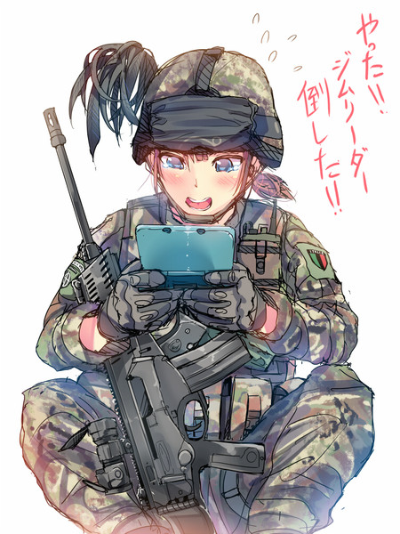 ミリタリー娘 Daito さんのイラスト ニコニコ静画 イラスト