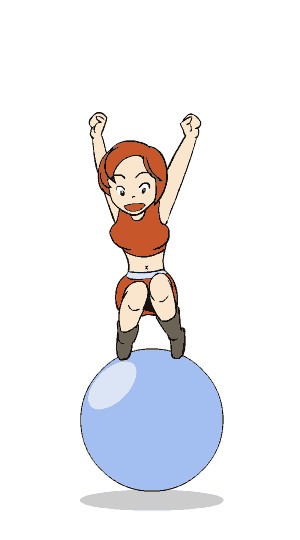 バランスボール 日暮里 さんのイラスト ニコニコ静画 イラスト