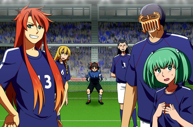 そんなことよりサッカーしようぜ 美春 さんのイラスト ニコニコ静画 イラスト