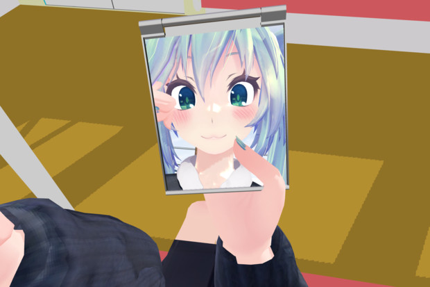 鏡に映る自分 ガナスタ さんのイラスト ニコニコ静画 イラスト