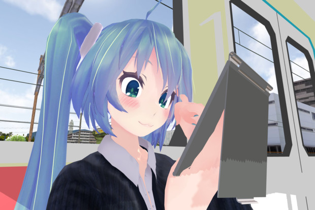 鏡に映る自分 別視点 ガナスタ さんのイラスト ニコニコ静画 イラスト