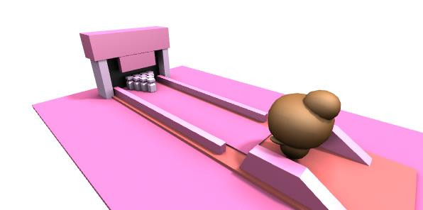 チョコモ　ボーリング