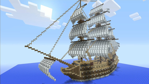 ガレオン船 -HMS Dark- Minecraft Xbox360