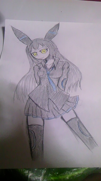 色違いブラッキー擬人化 蒼暗 燐溟 さんのイラスト ニコニコ静画 イラスト