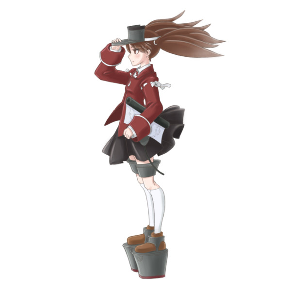 真横から見れば分かる程度には胸があります ニコニコ静画 イラスト