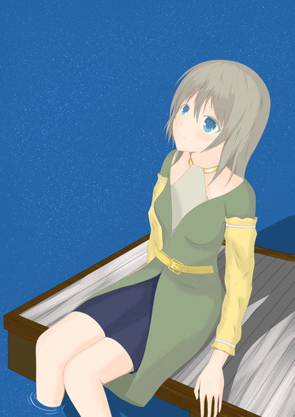 星が綺麗な夜空 わかみやん さんのイラスト ニコニコ静画 イラスト