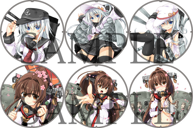 艦これ缶バッチ発売です どどマヨ さんのイラスト ニコニコ静画 イラスト