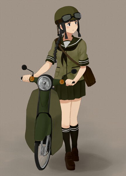 スーパーカブ ニコニコ静画 イラスト