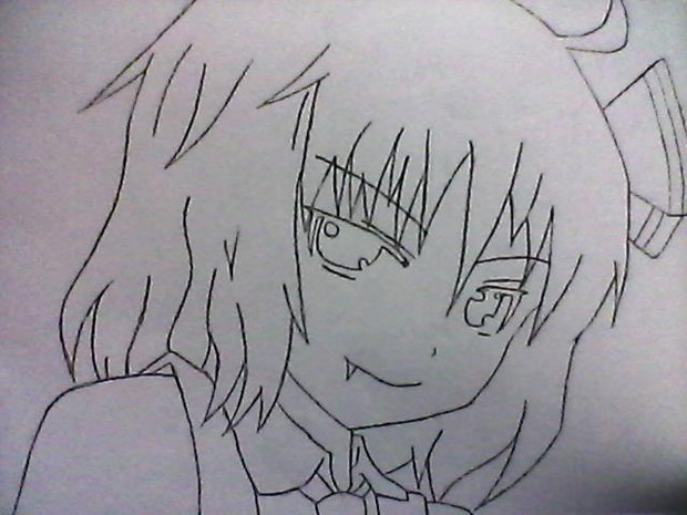かっこいいルーミアを描いてみた Kyura さんのイラスト ニコニコ静画 イラスト