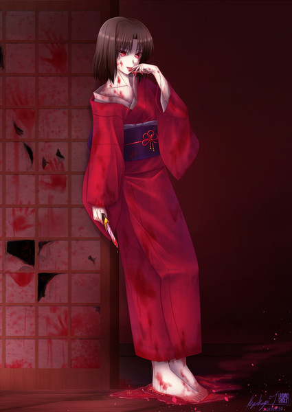 両儀式 紅 Killed Or Die Kiyokazu さんのイラスト ニコニコ静画 イラスト
