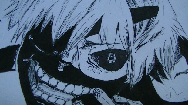 東京喰種 白カネキ 邪魔 なんだよ タッキー さんのイラスト ニコニコ静画 イラスト