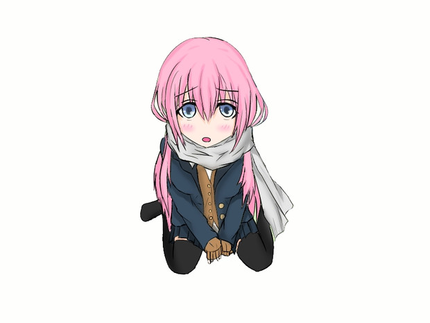 冬の上目づかい 春狸 さんのイラスト ニコニコ静画 イラスト