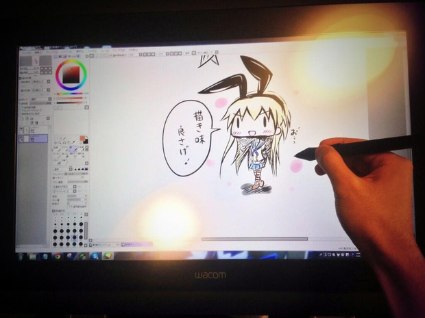 液タブ買ったー Winddrums3東c43b さんのイラスト ニコニコ静画 イラスト
