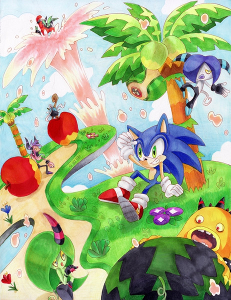 休憩時間inトロピカルコースト こゆき さんのイラスト ニコニコ静画 イラスト