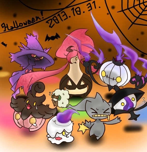 ポケモンハロウィン Azunee さんのイラスト ニコニコ静画 イラスト