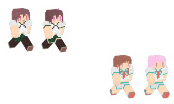 Minecraftスキン 艦これ 船舶図鑑 No 031 040 ふまる さんのイラスト ニコニコ静画 イラスト